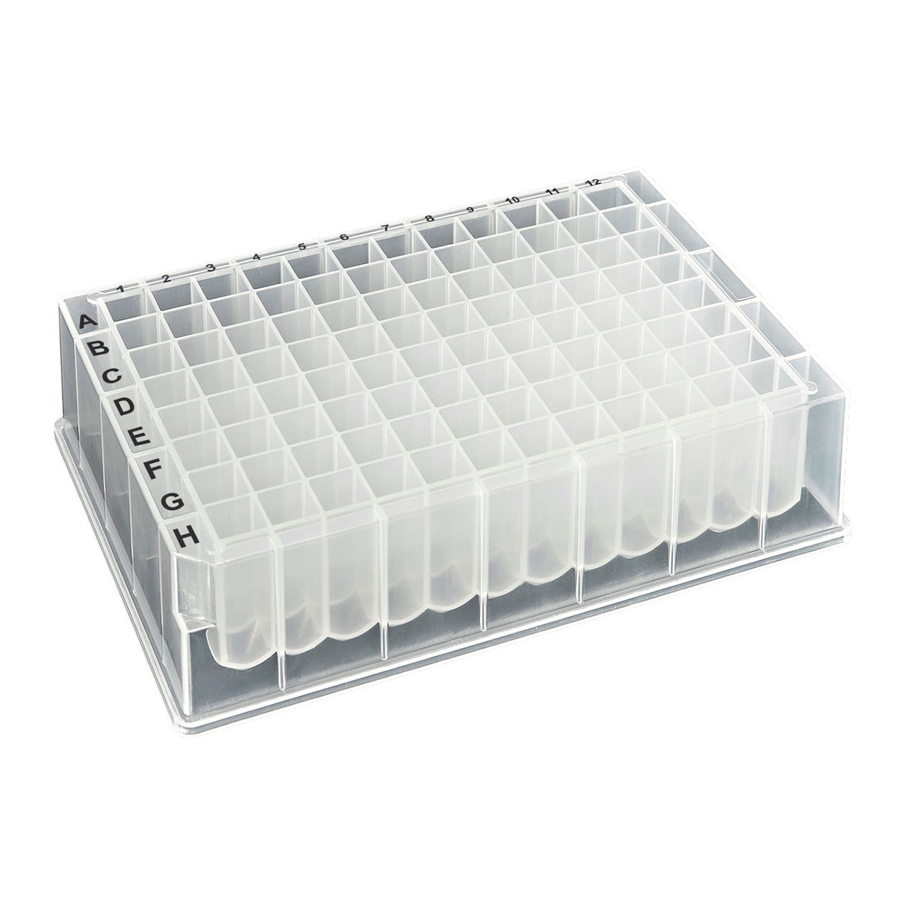 Bio OptiWell Deep Well Plate, 96 Square Well, 1.6mL, V-Bottom, PP, Sterile, 50/Pack