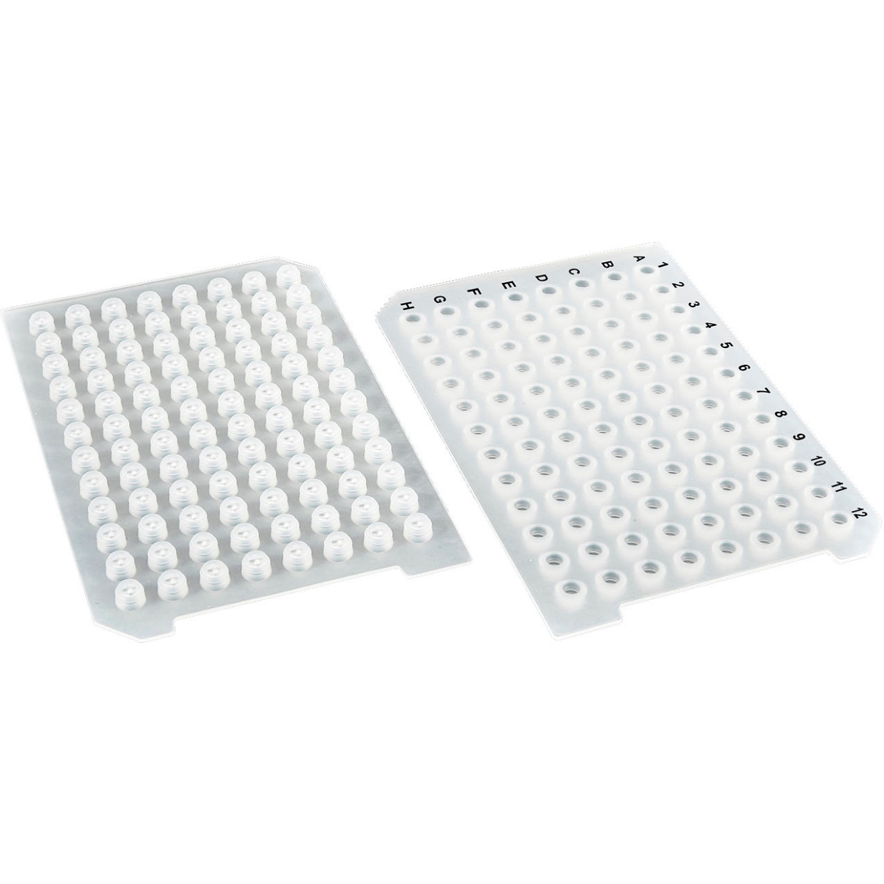 Bio OptiWell Sealing Mat, 96 Round Well, "+" Opening, 5.7mm Dia., Printed, 50/Pack