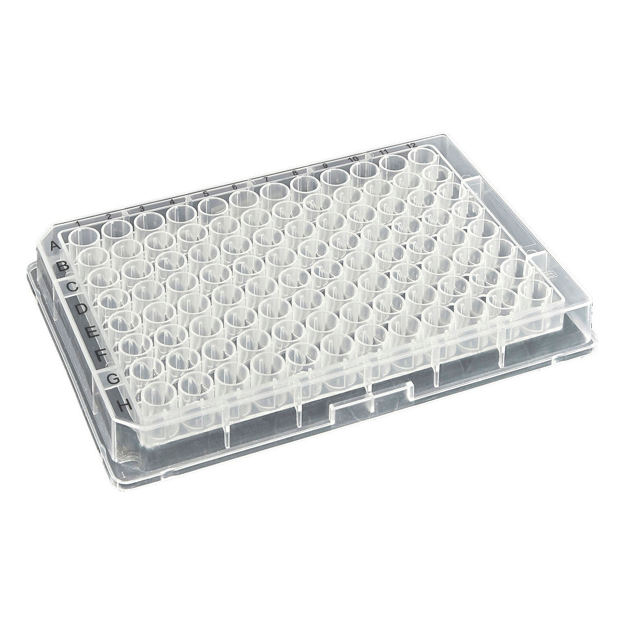 Bio OptiWell Deep Well Plate, 96 Round Well, 0.4mL, U-Bottom, PP, Pack of 100
