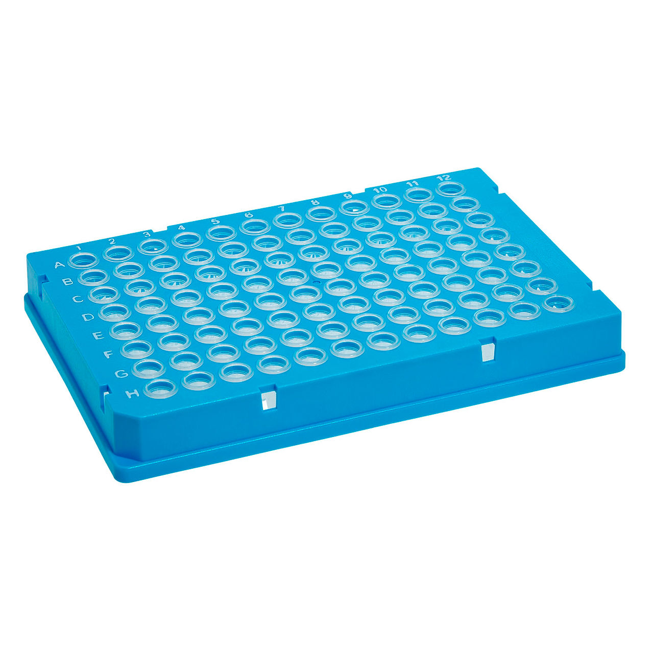 Bio SureFrame Two-Component PCR Plate, 96 Well, 0.15mL, Clear PP Wells, Pack of 50