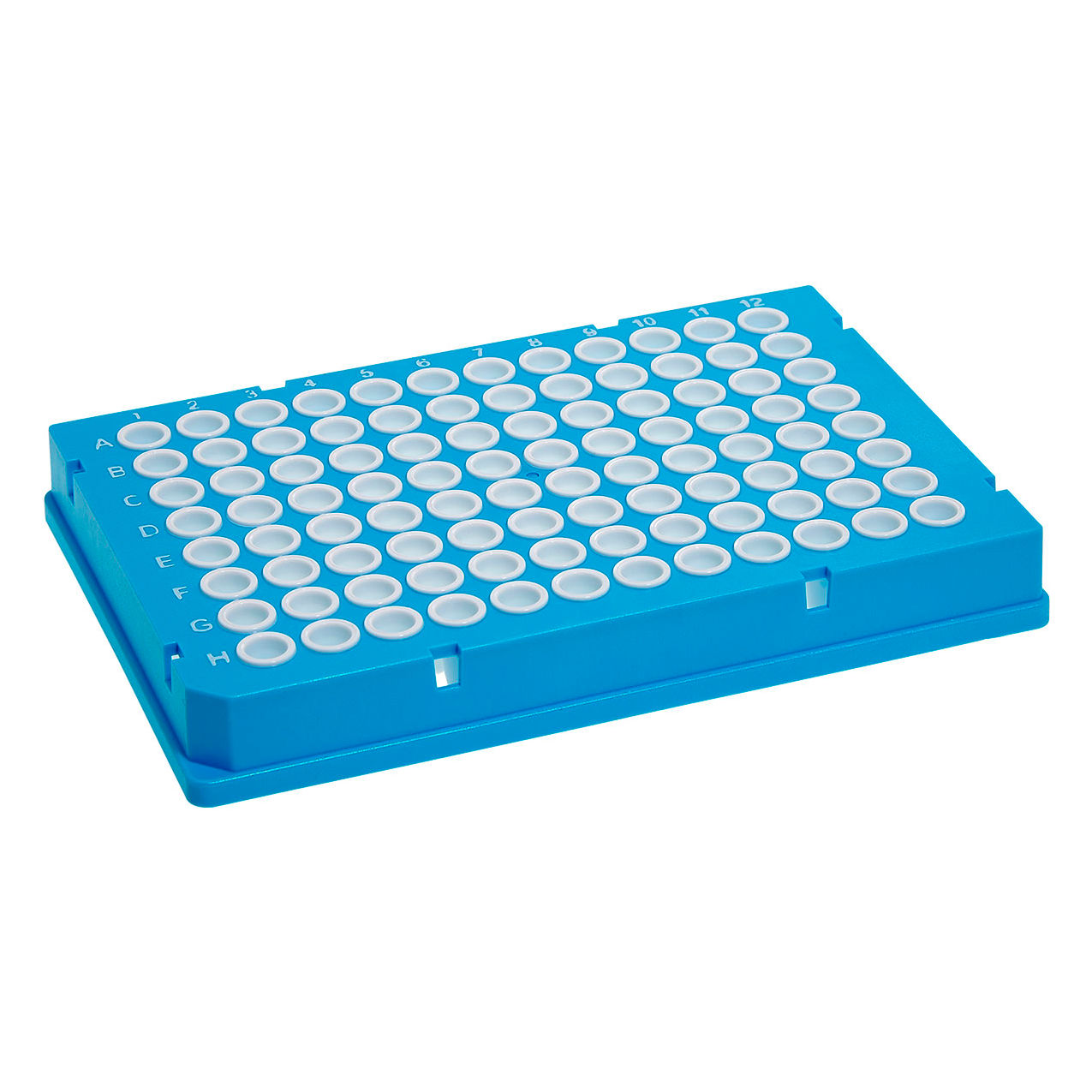 Bio SureFrame Two-Component PCR Plate, 96 Well, 0.15mL, White PP Wells, Pack of 50