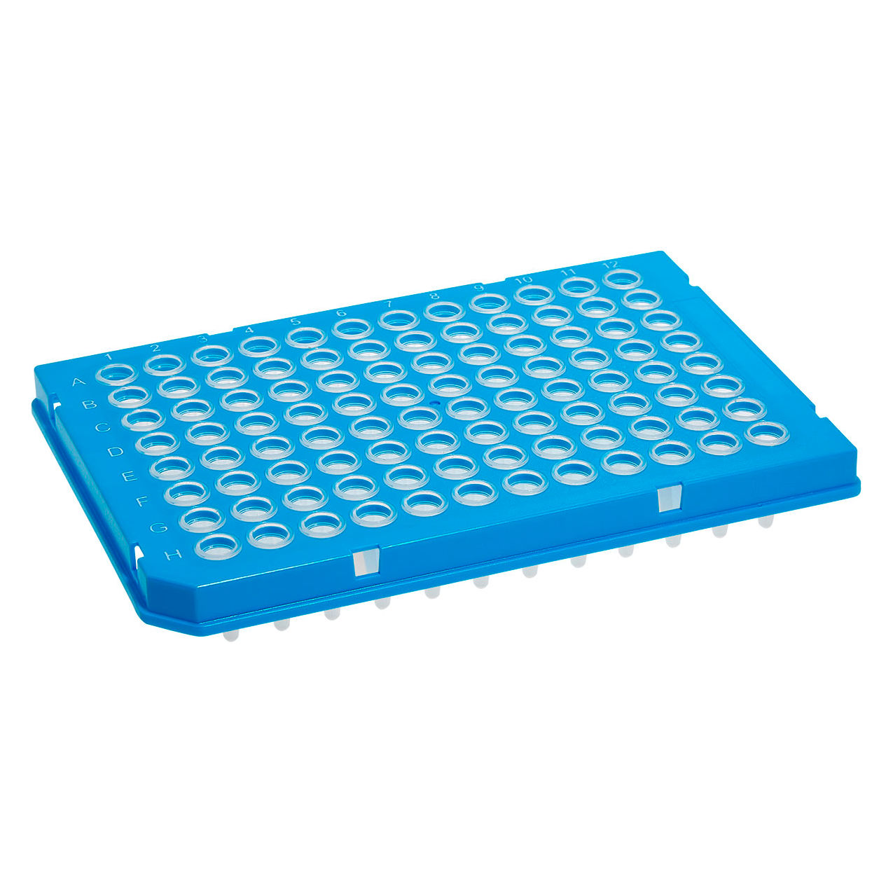 Bio SureFrame Two-Component PCR Plate, 96 Well, 0.25mL, Clear PP Wells, Pack of 50