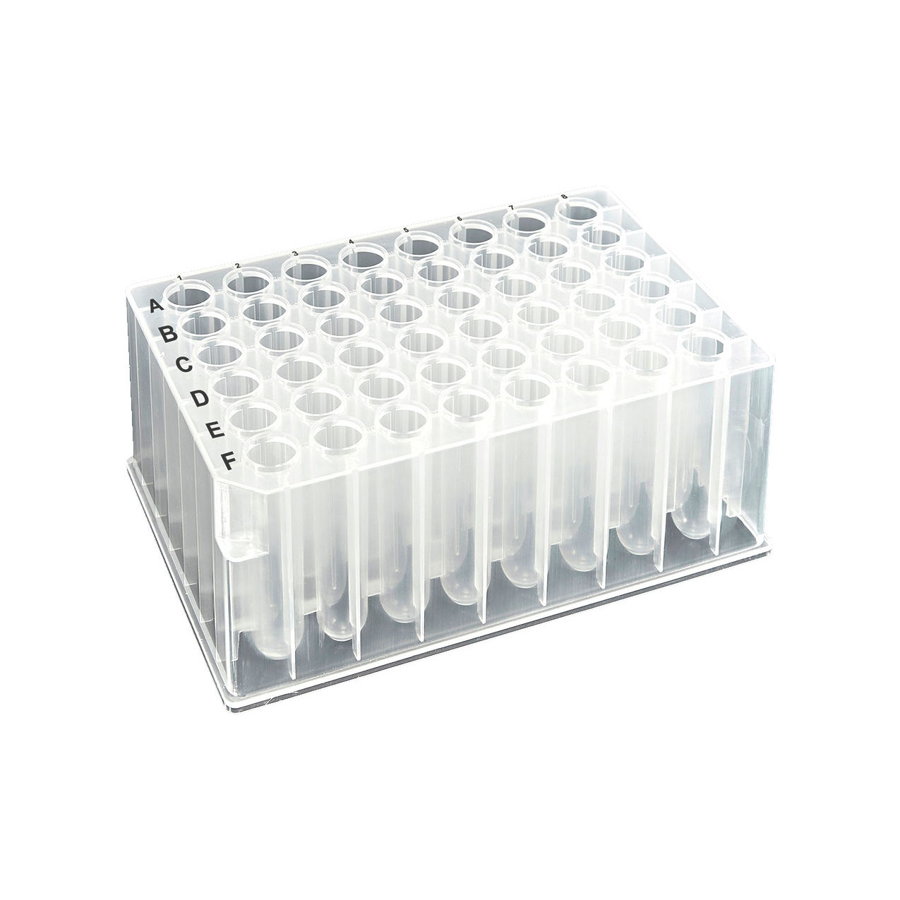 Bio OptiWell Deep Well Plate, 48 Round Well, 3.5mL, U-Bottom, PP, Pack of 50