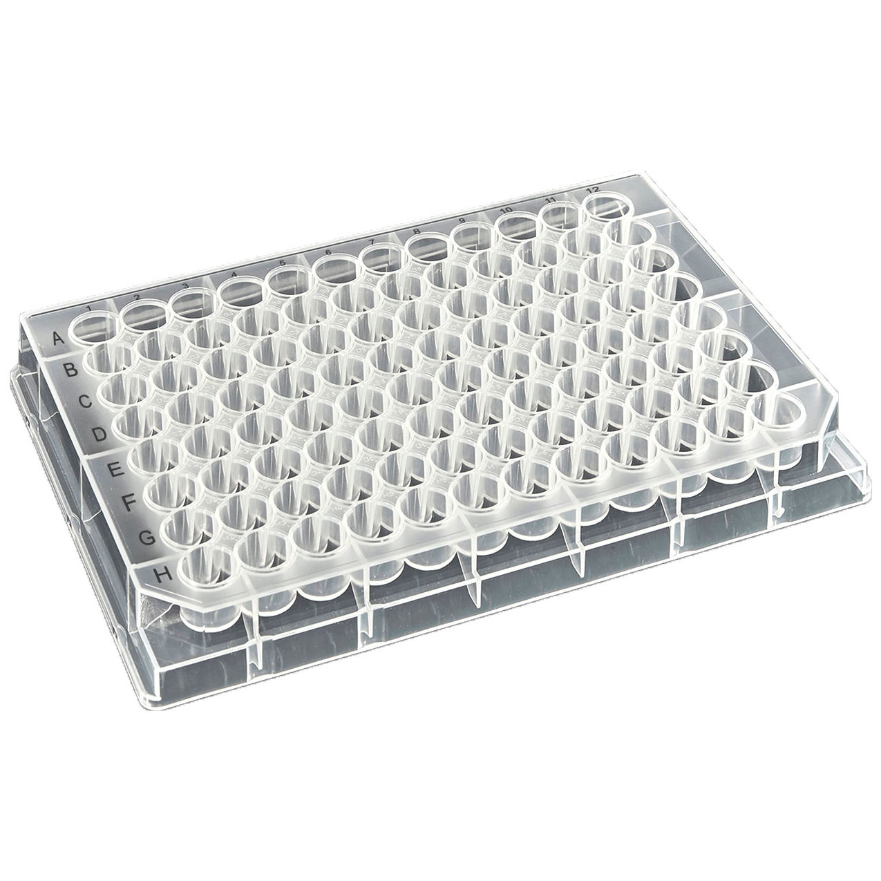 Bio OptiWell Deep Well Plate, 96 Round Well, 0.45mL, V-Bottom, PP, Sterile, 100/Pack
