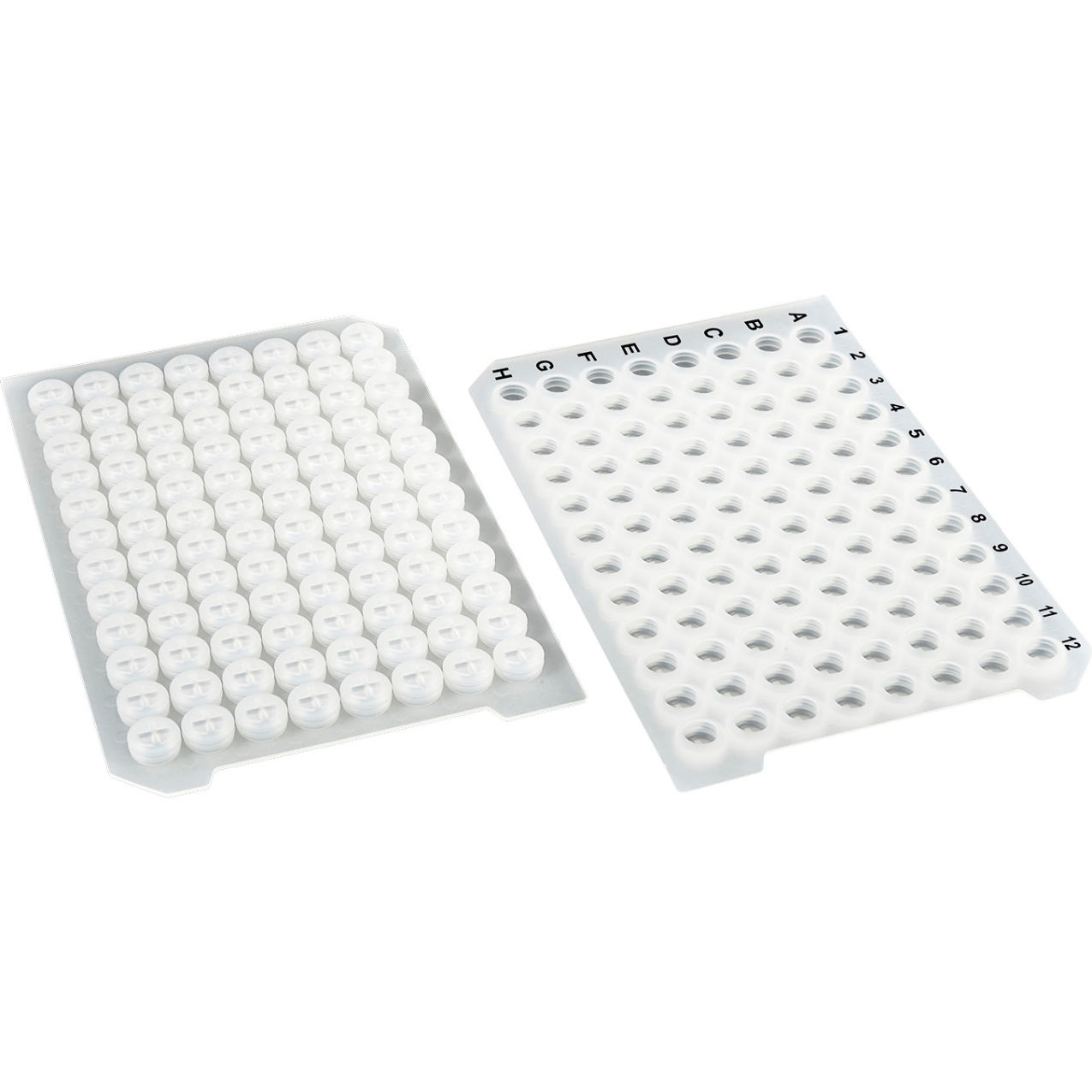 Bio OptiWell Sealing Mat, 96 Round Well, Sterile, "+" Opening, 8.3mm Dia., 50/Pack