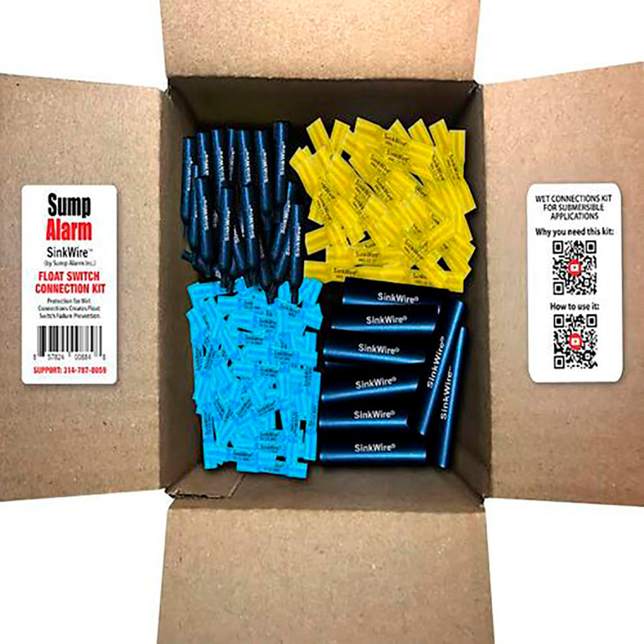 Sump Alarm Float Switch Connection Kit, Pack of 100