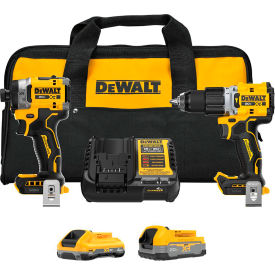 20V MAX XR 2-Tool Combo Kit, 2-Speed Hammer Drill/Impact Driver