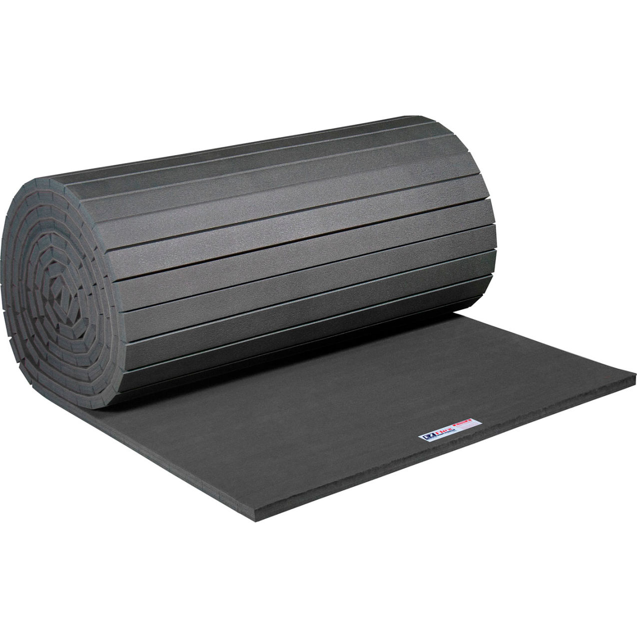 Sport Mats, Antimicrobial Fitness Mat, 2" Thick, 6' x 42', Dark Gray