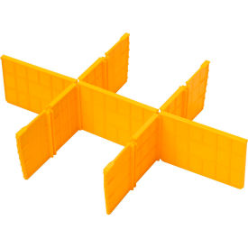 ToughSystem 2.0 DXL Drawer Dividers, Yellow, Pack of 5