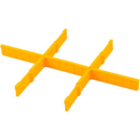 ToughSystem 2.0 DXL Drawer Dividers, Yellow, Pack of 10