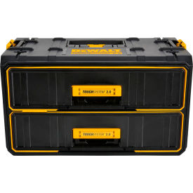 ToughSystem 2.0 Two-Drawer Unit, 21-13/16"W x 12-5/16"D x 12-5/8"H