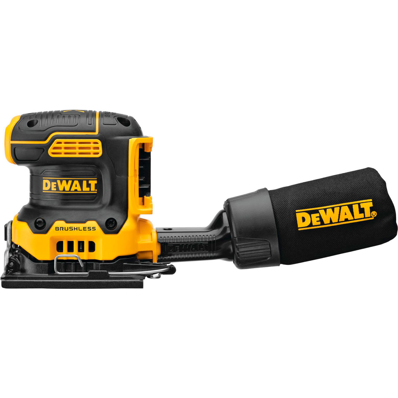 20V MAX Brushless 8000-14000 OPM Variable Speed 1/4" Orbital Sander