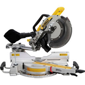20V MAX XR Double Bevel Sliding Miter Saw, 12" Blade Dia., Yellow