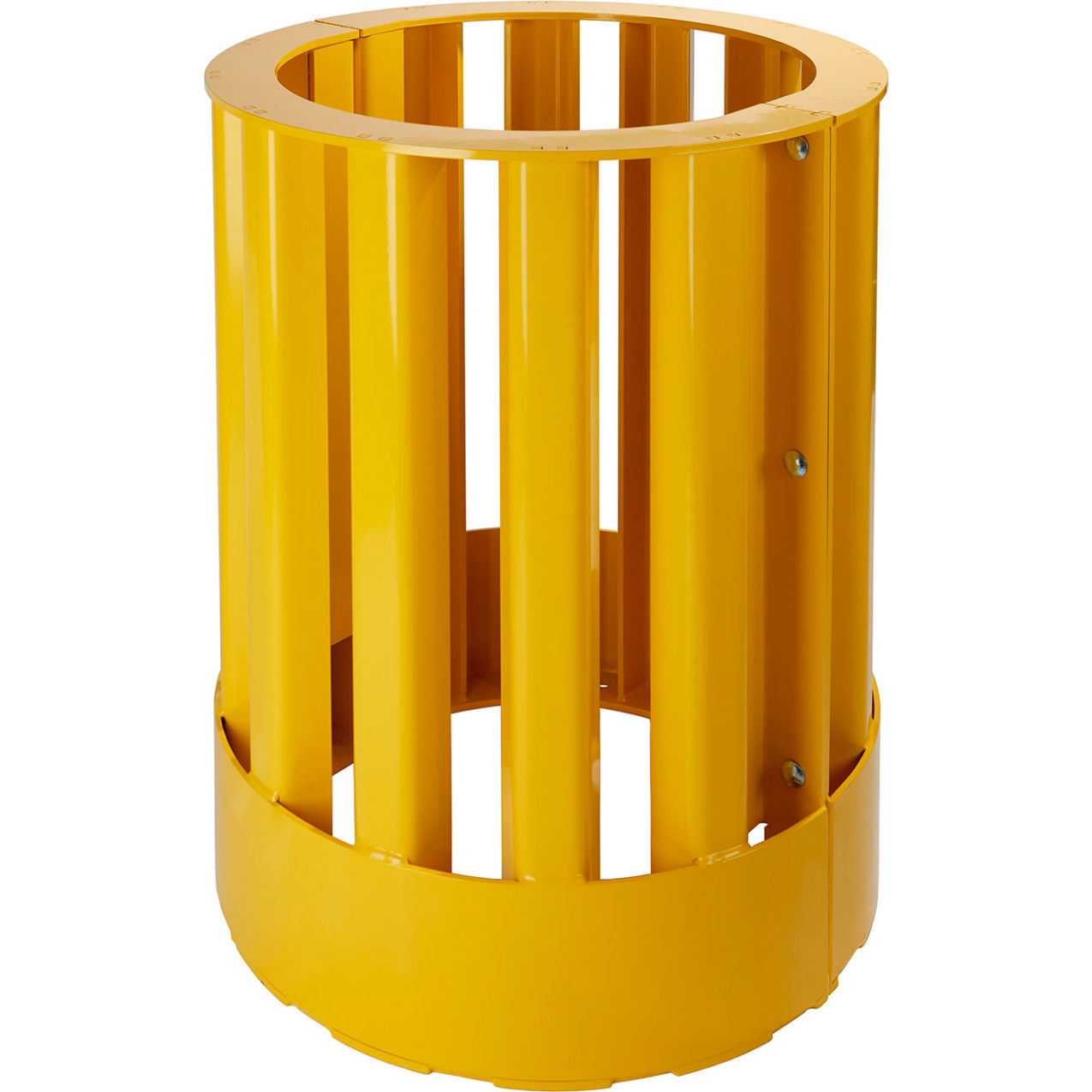 Heavy Duty Column Guard For 16" Square Columns, 29-1/2" Dia. x 36"H, Yellow