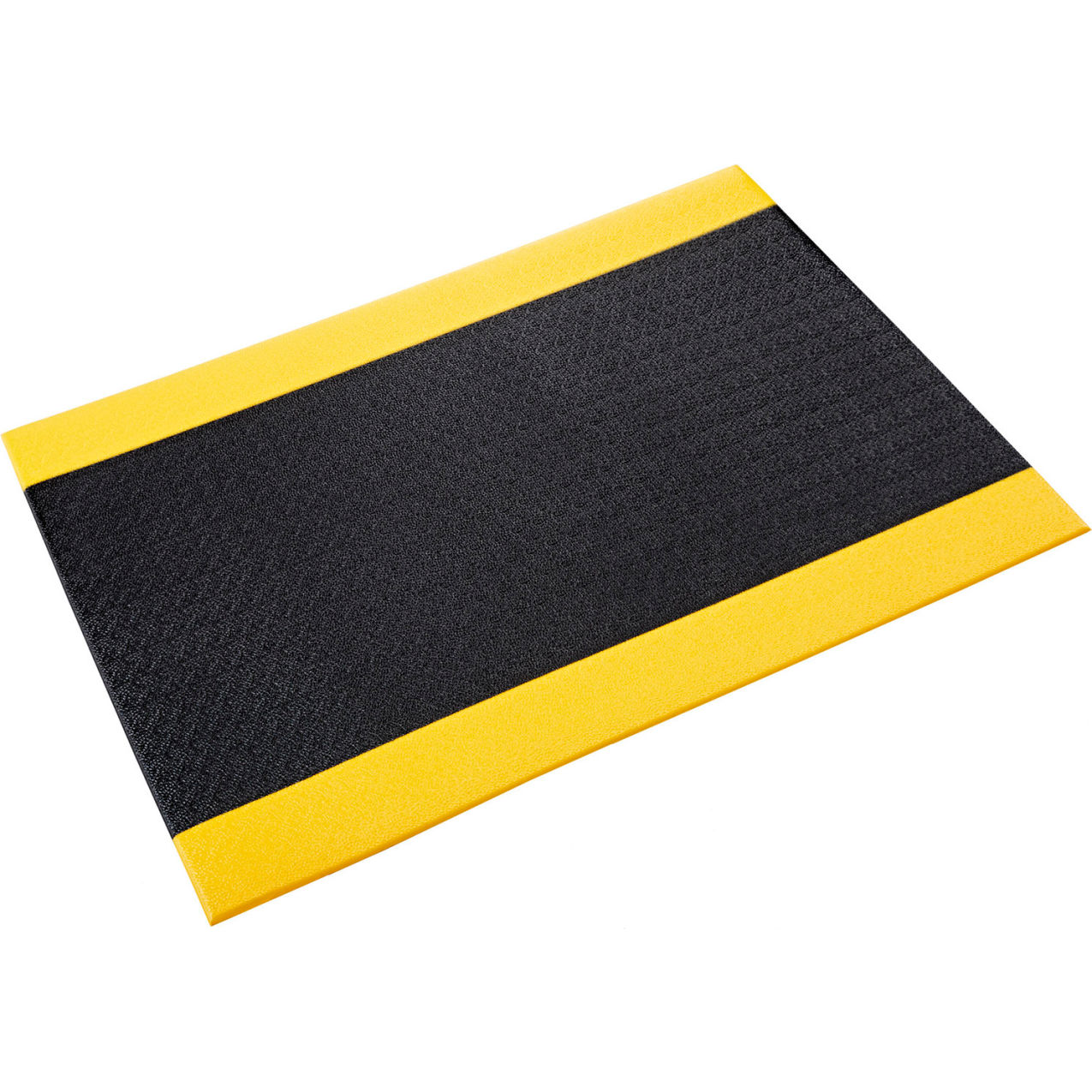 Comfort-King Clean Room Mat, 3/8" Thick, 3'W x 60'L, Yellow/Black