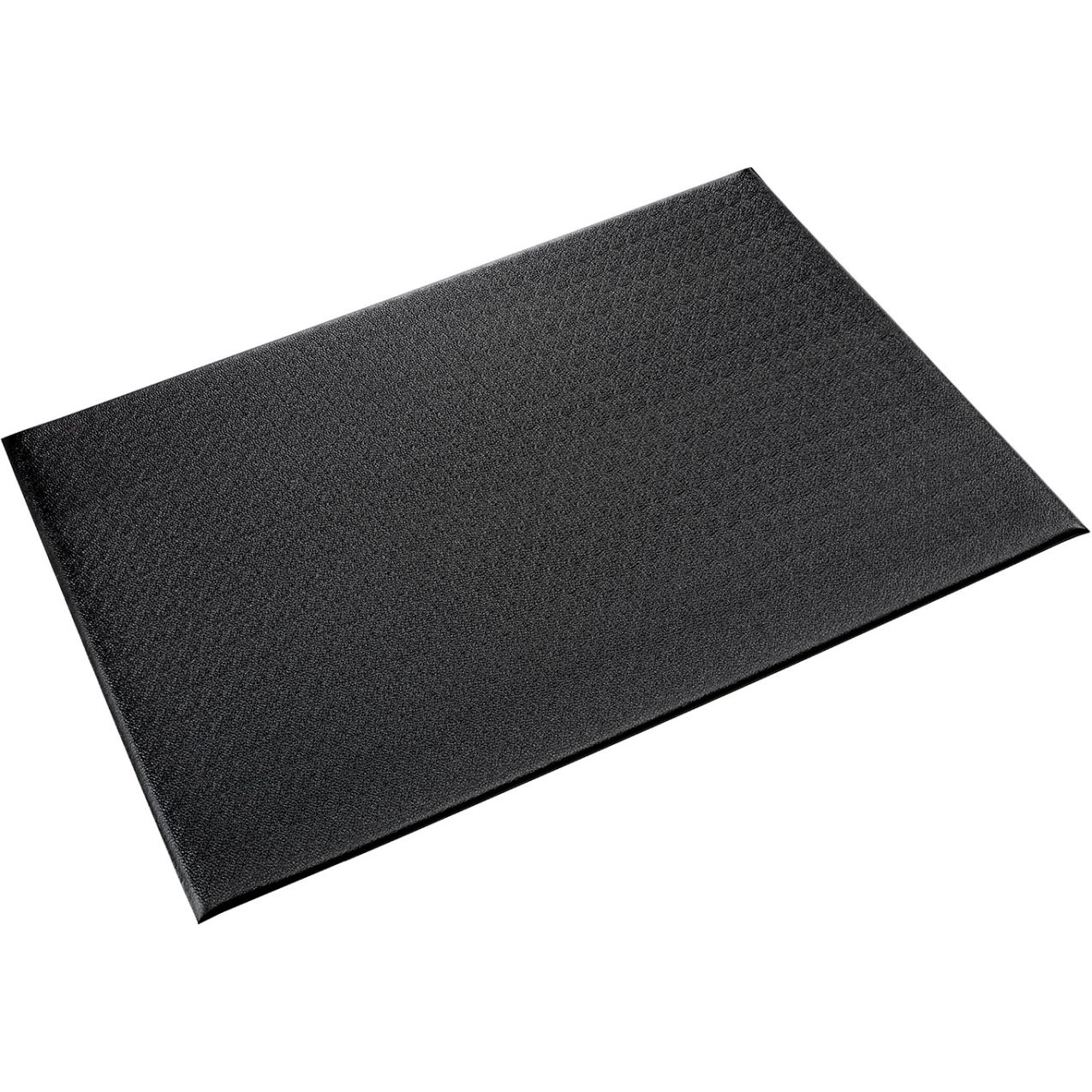 Comfort-King Clean Room Mat, 3/8" Thick, 2'W x 3'L, Black
