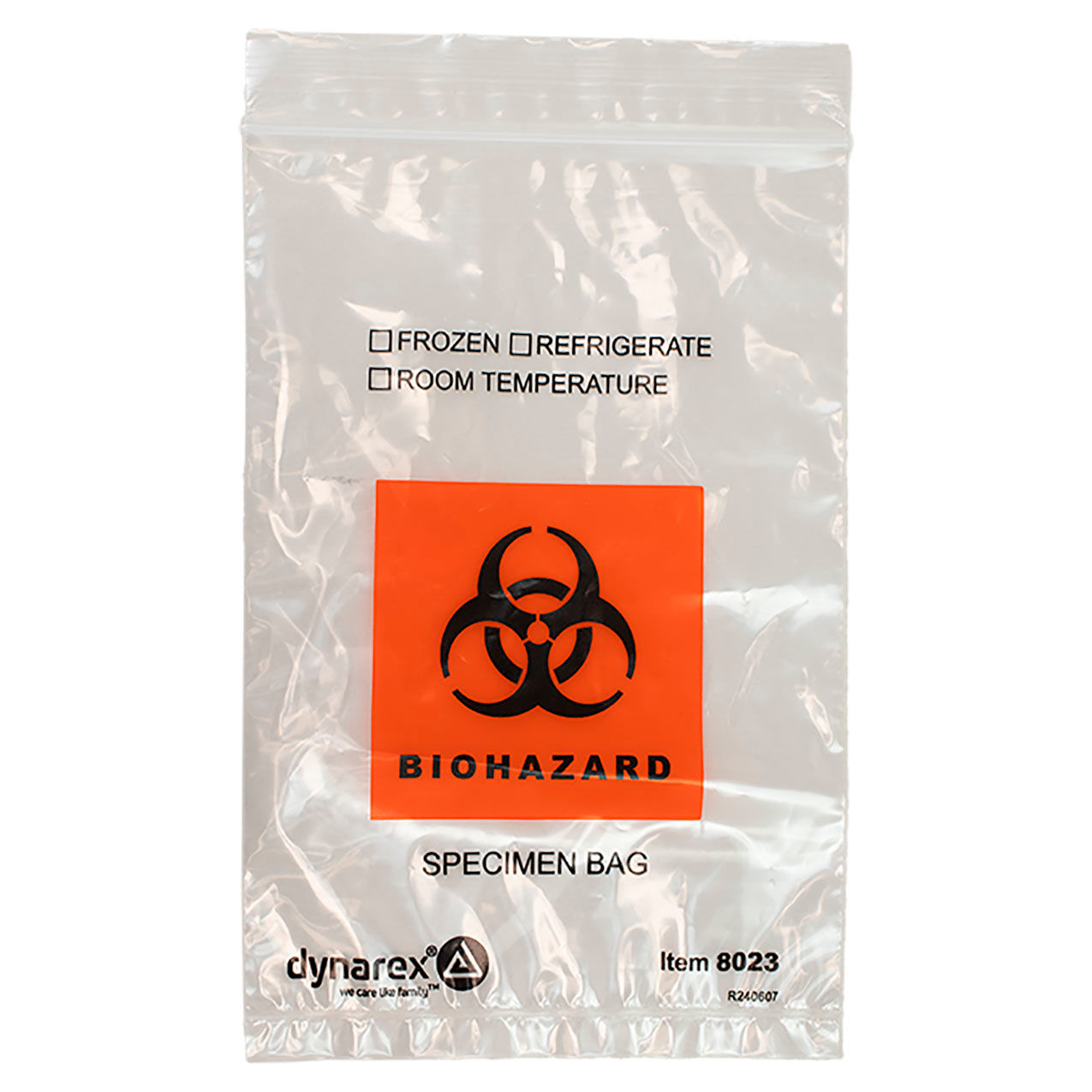 LabChoice Specimen Bags with Pouch, 4"W x 6"L, 1.8 Mil Thick