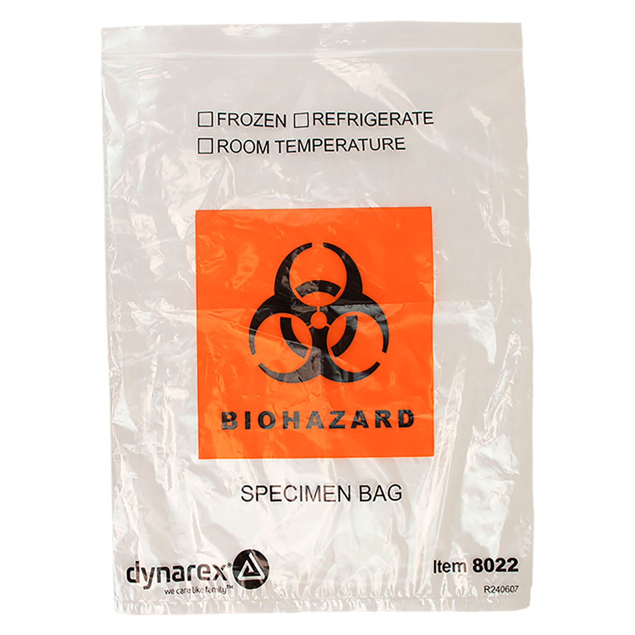 Specimen Bags, 12"W x 15"L, 1.8 Mil Thick
