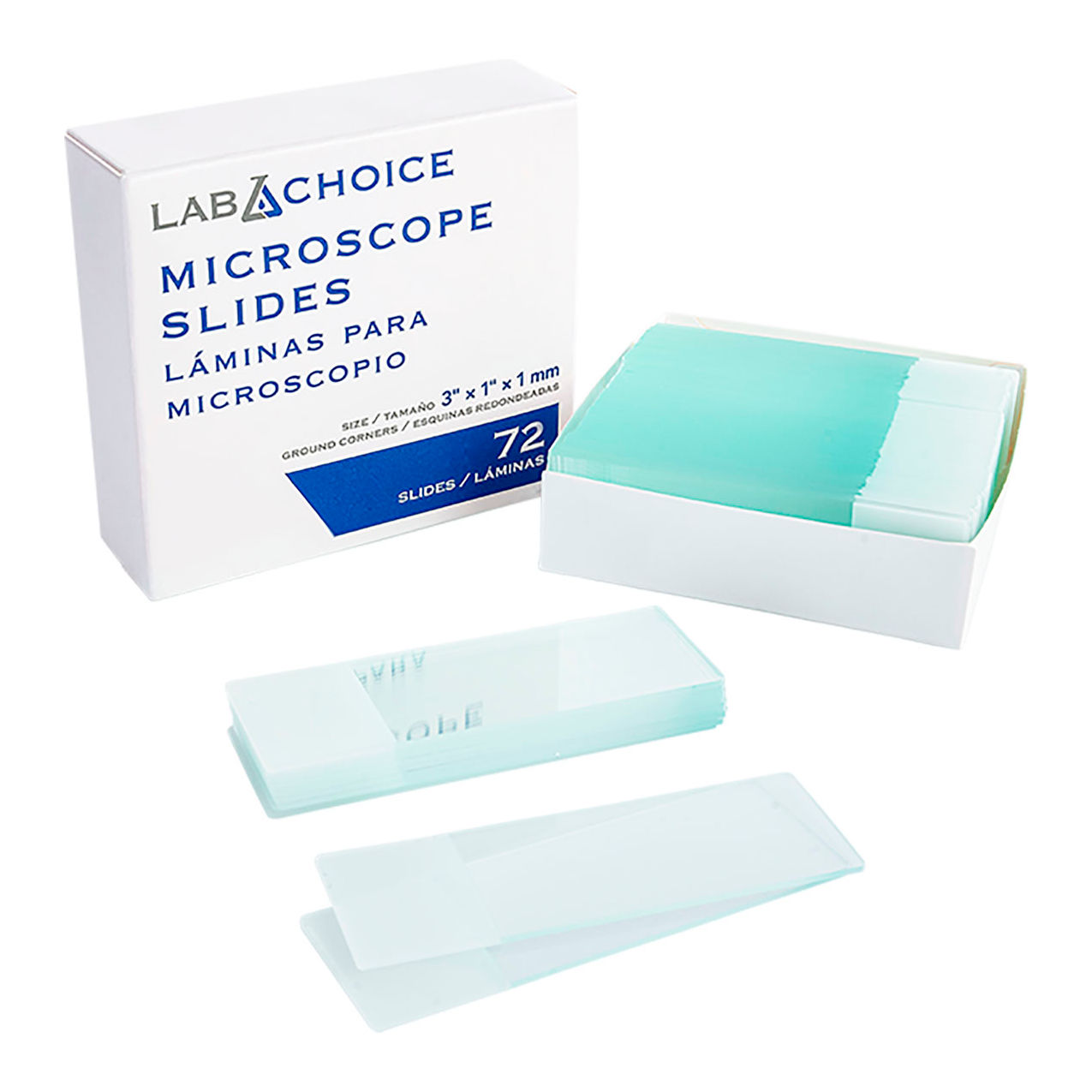 LabChoice Microscope Slides, Double Frosted
