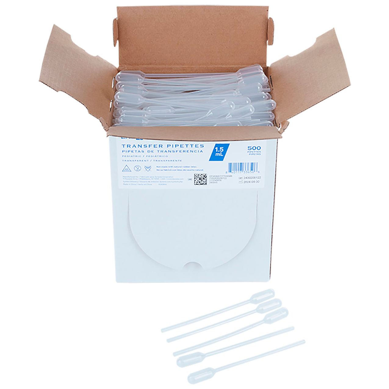 LabChoice Transfer Pipette, Large Bulb, 5ml, Transparent