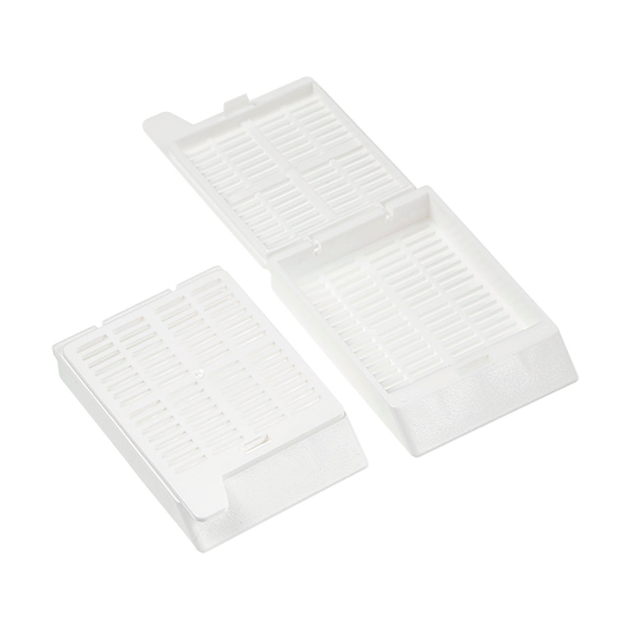 LabChoice Histology Embedding Cassette, Unassembled, Sleeved, White
