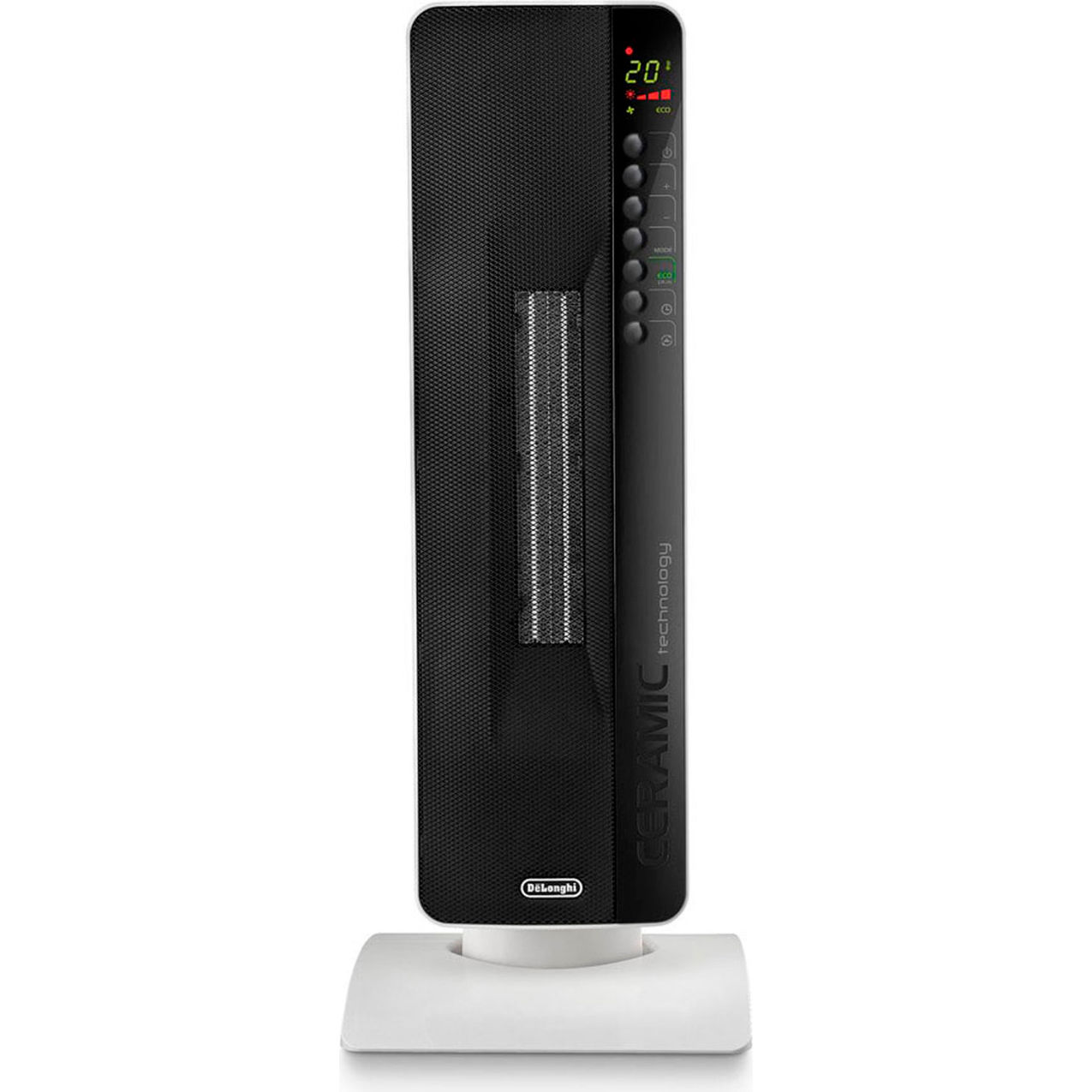 Flat Panel Tower Ceramic Heater, 1500W, 120V