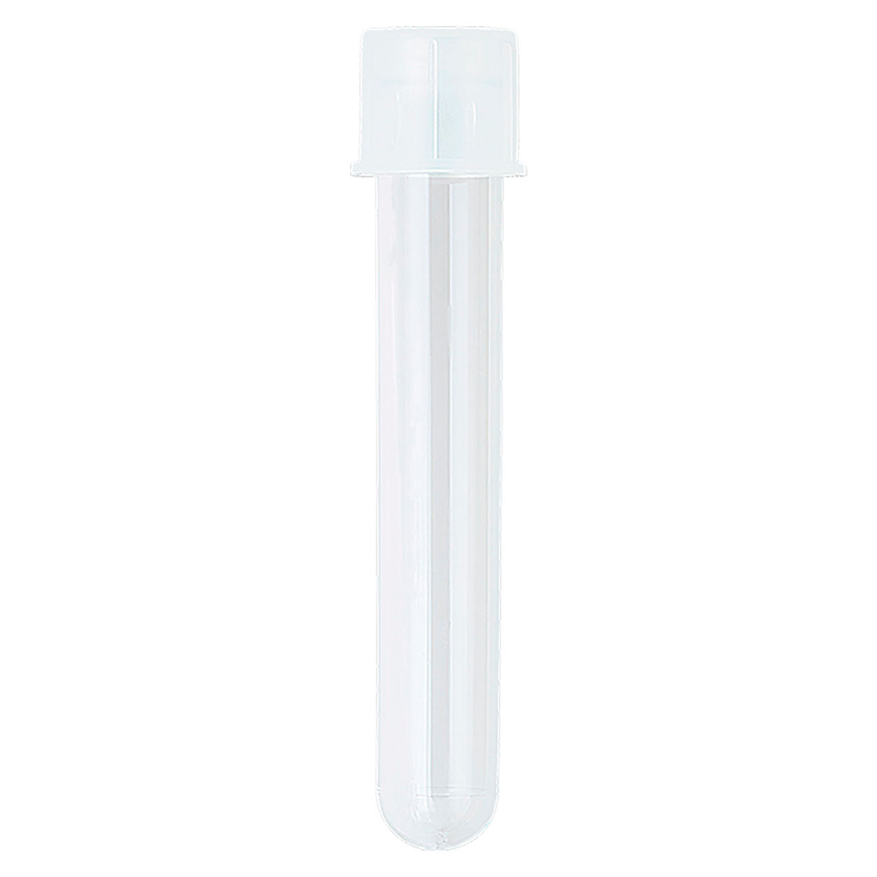 LabChoice Culture Tube with Dual Position Cap, Peel Pack, 12 x 75mm, 5 ml Capacity