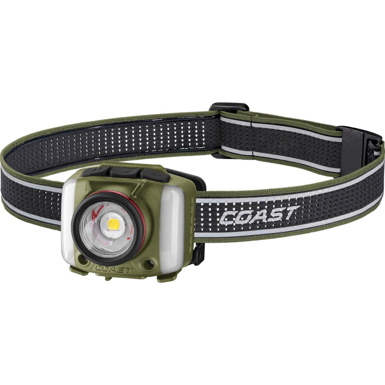 FL95R Rechargeable Headlamp, 830 Max Lumens, Plastic, Black