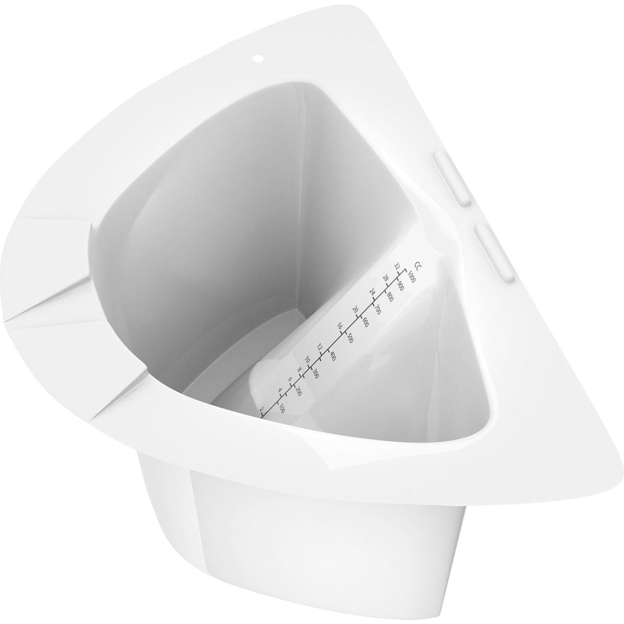 LabChoice Nuns Cap Specimen Collectors, 1000 ml Capacity