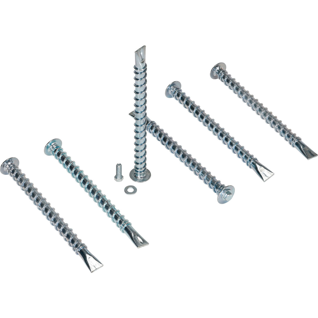 AS Steel Heavy Duty Asphalt Anchor, 1-5/8" x 12", 6/Pack