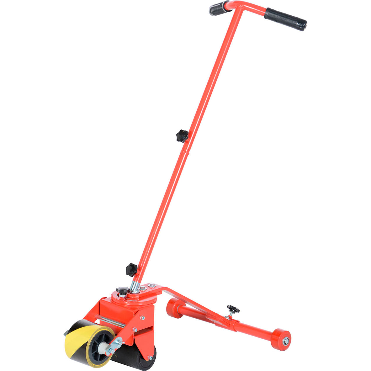 Steel Floor Tape Applicator, 7" Maximum Roll Dia., Red