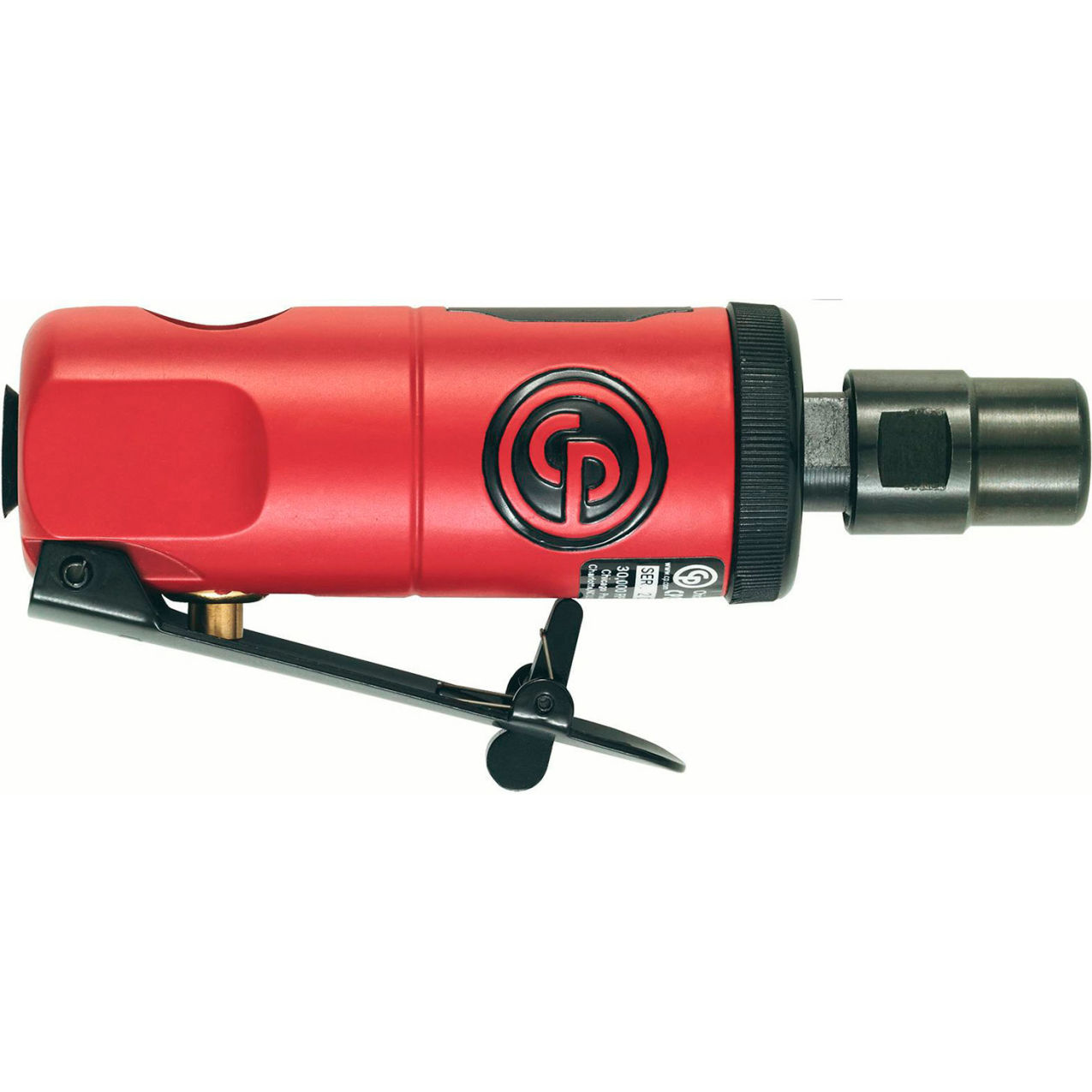 1/4" Air Straight Die Grinder, 1/4" Air Inlet, 30000 RPM