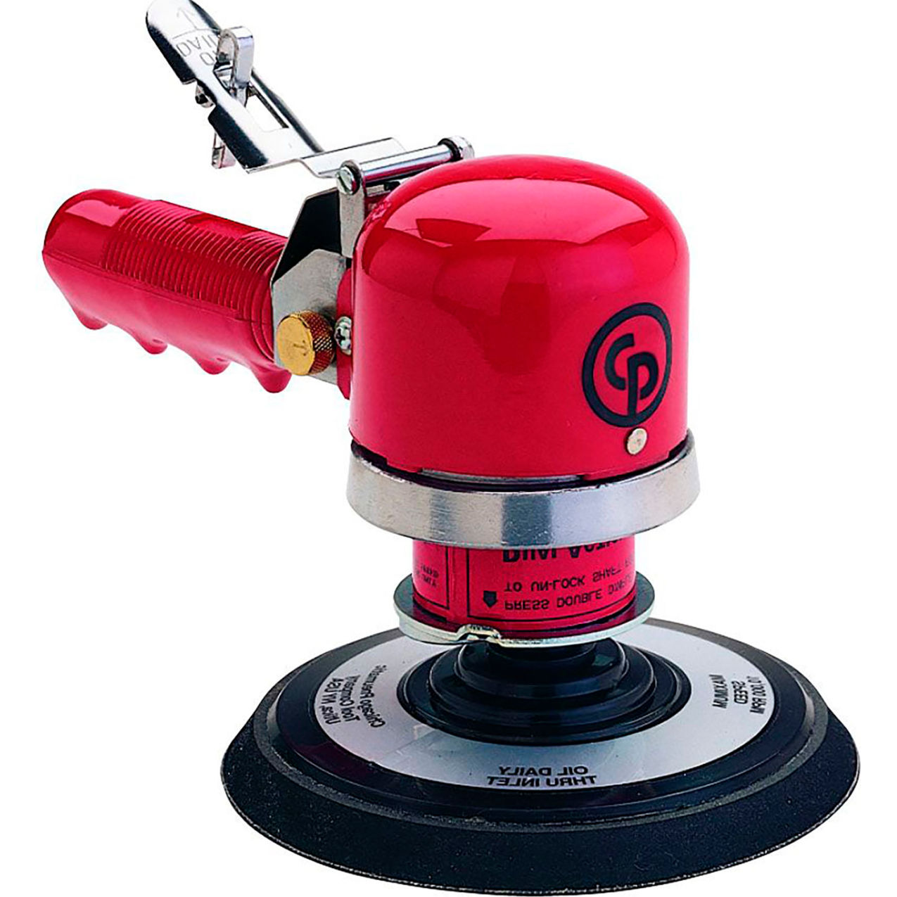 6" Non-Vacuum Air Random / Rotary Sander, 10000 RPM