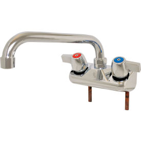 Standard Duty Faucet, 6" Swing Spout, 4" O.C. Shallow Splash Mount