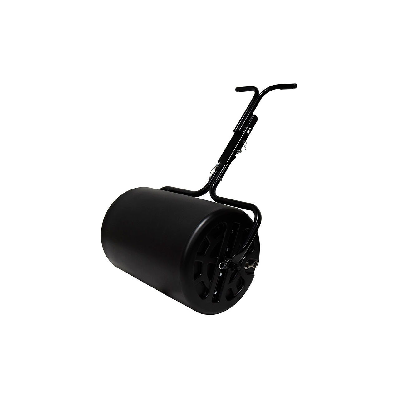 Poly Push/Tow Lawn Roller, 46"L x 30"W x 18"H, Black
