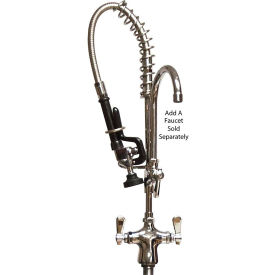 Mini PreRinse, Single Hole Faucet, 4"O.C. Deck Mount