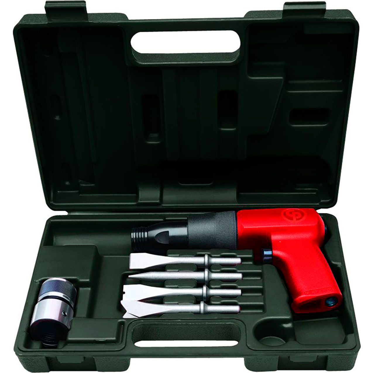 Round Air Hammer Kit, 2-5/8" Stroke, 3200 BPM, 14 CFM