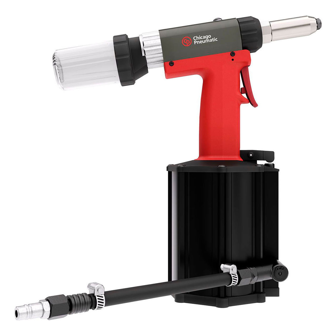 Blind Air Riveter, 8.7 CFM, 1/4" Air Inlet