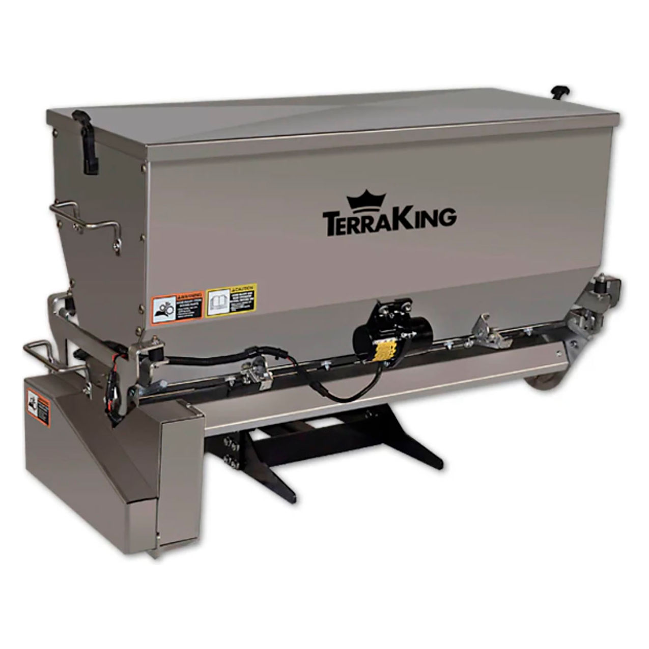 5 Cu. Ft. Drop Spreader, 2" Receiver