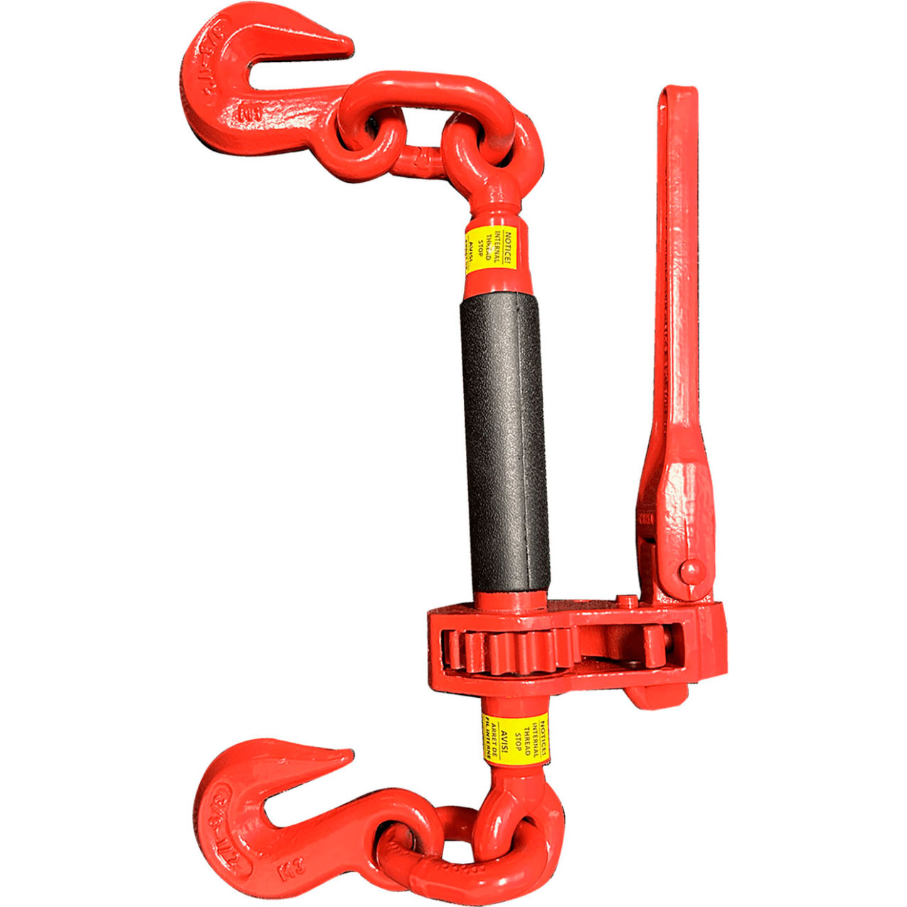 Folding Handle Ratchet Binder For 5/16" - 3/8" Chain, 7100 lb. WLL