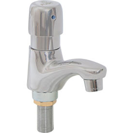 Heavy Duty Metering Single Supply Faucet, 4" O.C. Deck Mount