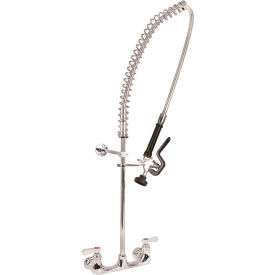 Heavy Duty Pre-Rinse Assembly, 8" O.C. Splash Mount