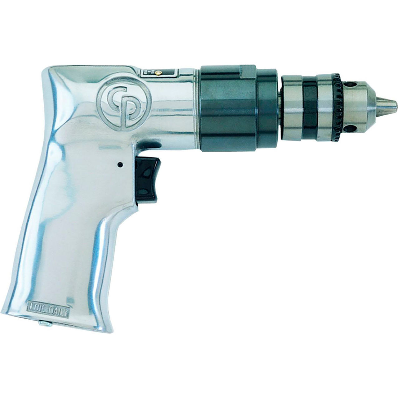Reversible Pistol Grip Air Drill, 3/8" Drive Size, 2400 RPM