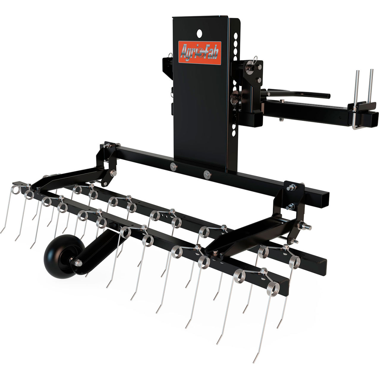 Zero Turn Dethatcher, 38"L x 64"W x 33"H, Black