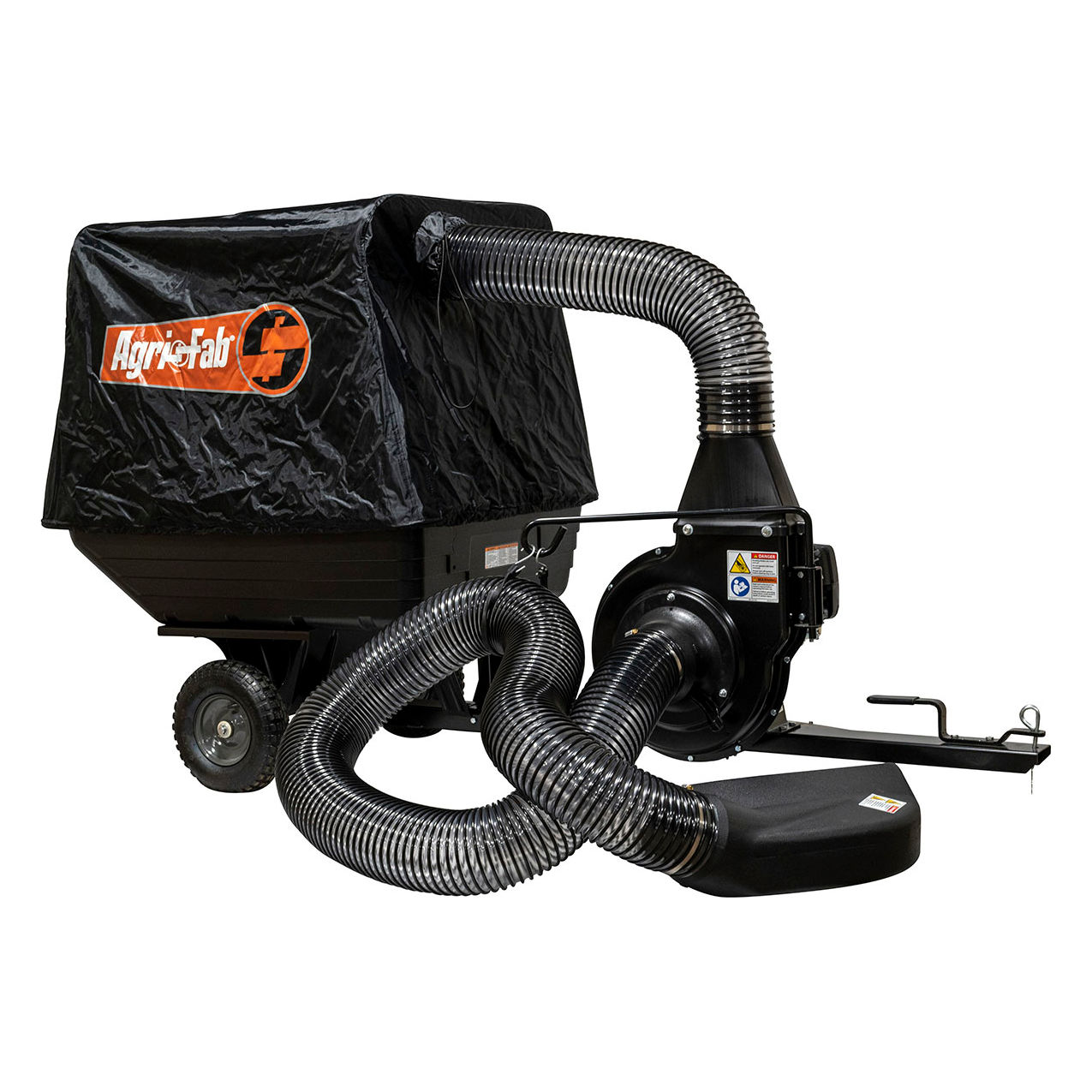 29 Cubic Foot Lawn Vac, 96"L x 33"W x 62"H, Black