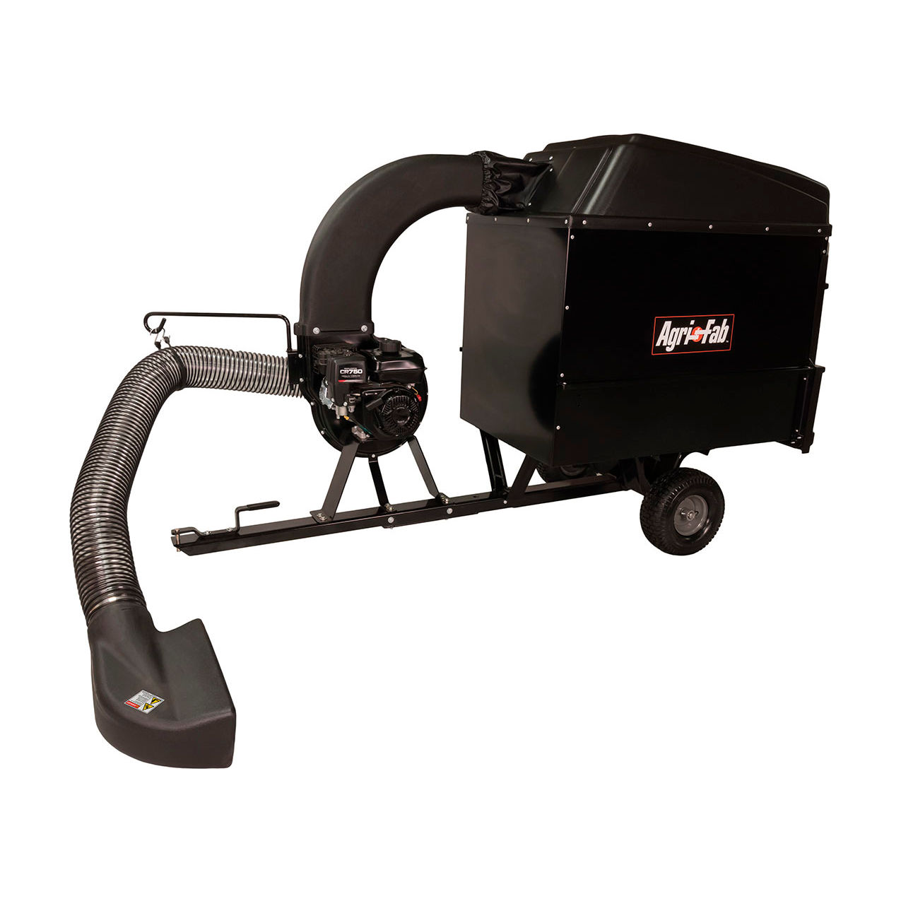 32 Cubic Foot Lawn Vac, 96"L x 33"W x 62"H, Black
