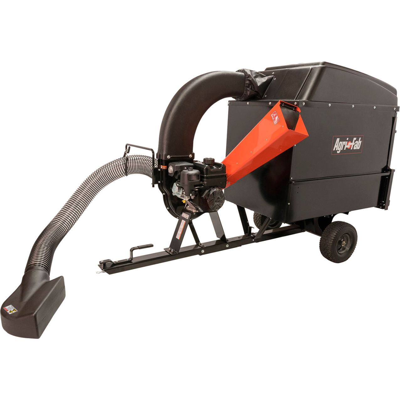 32 Cubic Foot Chipper/Lawn Vac, 96"L x 33"W x 62"H, Black