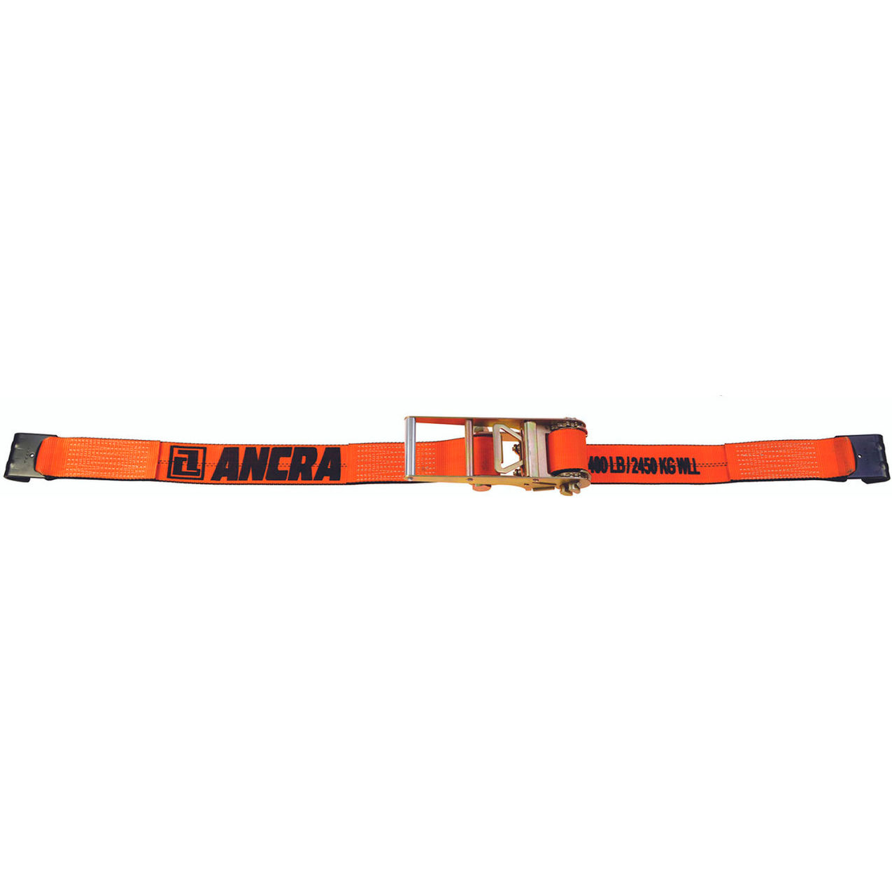 X-Treme Webbing Ratchet Strap with Flat Hooks, 3" x 30'