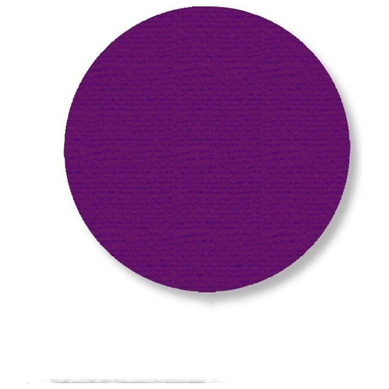 Floor Dots, 3-1/2"W x 3-1/2"L, 50 Mil, Purple, Circle, 102/Pack