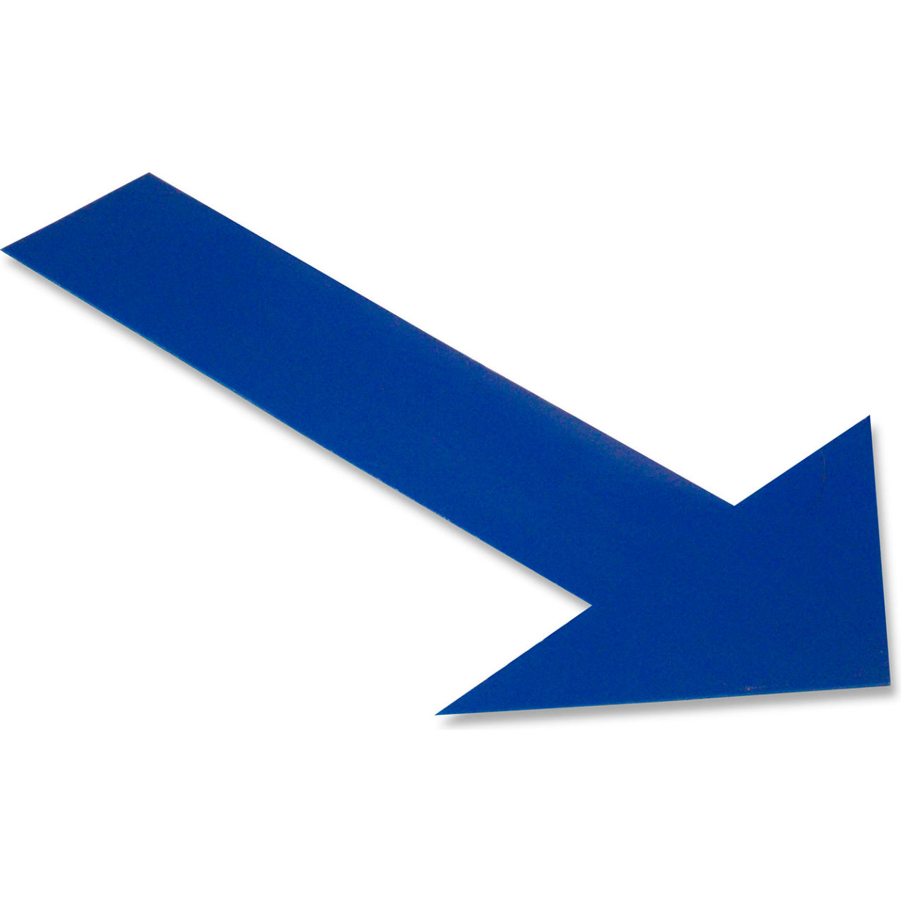 Floor Tape Arrows, 10"W x 6"L, 50 Mil., Blue, 50/Pack
